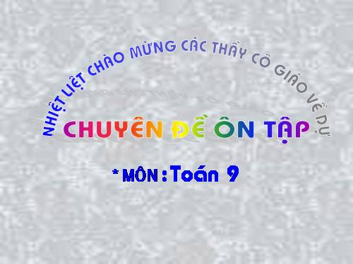 Ôn tập Chương IV. Hàm số y = ax² (a ≠ 0). Phương trình bậc hai một ẩn