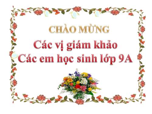 Chương IV. §1. Hàm số y = ax² (a ≠ 0)