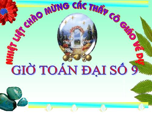 Chương IV. §6. Hệ thức Vi-ét và ứng dụng