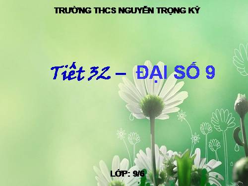 Chương III. §3. Giải hệ phương trình bằng phương pháp thế