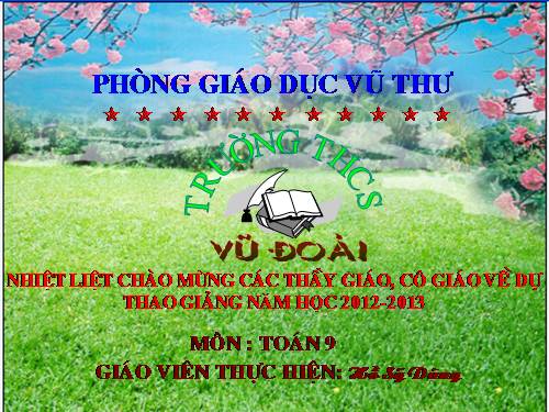 Chương IV. §6. Hệ thức Vi-ét và ứng dụng