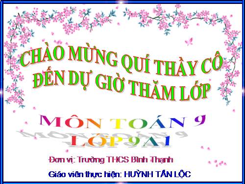 Các bài Luyện tập