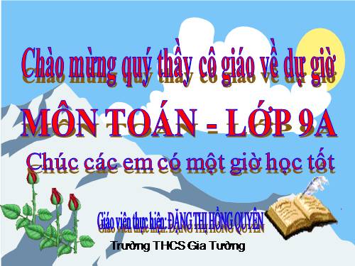 Chương IV. §5. Công thức nghiệm thu gọn