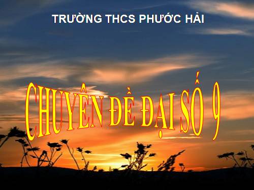 Chương IV. §6. Hệ thức Vi-ét và ứng dụng