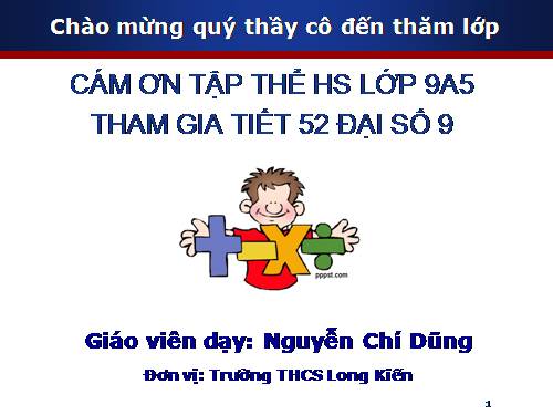 Các bài Luyện tập