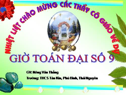 Chương IV. §6. Hệ thức Vi-ét và ứng dụng
