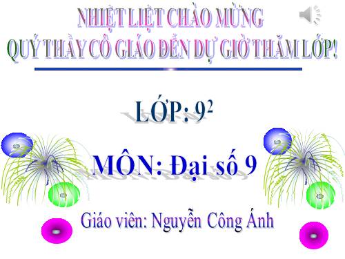 Chương IV. §2. Đồ thị của hàm số y = ax² (a ≠ 0)