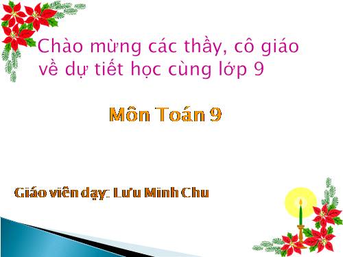 Chương IV. §4. Công thức nghiệm của phương trình bậc hai