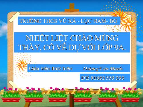 Chương II. §2. Hàm số bậc nhất