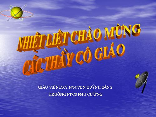 Chương II. §5. Hệ số góc của đường thẳng y = ax + b (a ≠ 0)