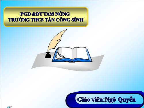 Chương III. §3. Giải hệ phương trình bằng phương pháp thế