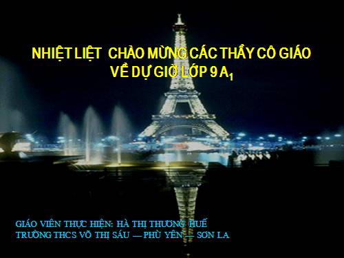 Chương II. §4. Đường thẳng song song và đường thẳng cắt nhau