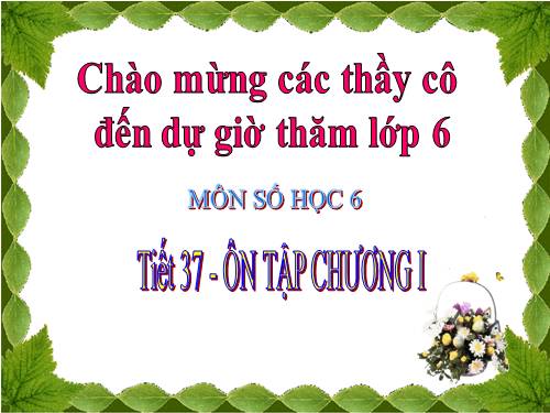 Ôn tập Chương I. Căn bậc hai. Căn bậc ba