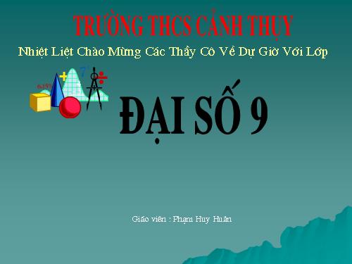 Chương II. §4. Đường thẳng song song và đường thẳng cắt nhau
