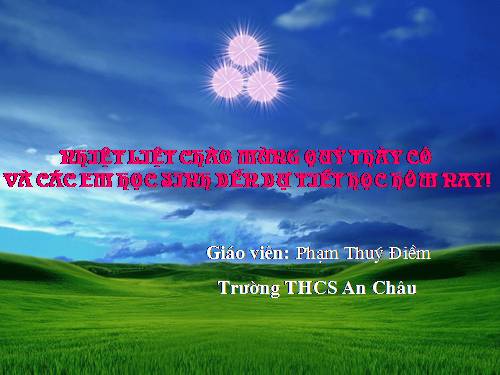 Chương II. §3. Đồ thị của hàm số y = ax + b (a ≠ 0)