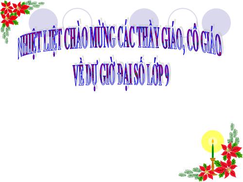 Chương II. §3. Đồ thị của hàm số y = ax + b (a ≠ 0)