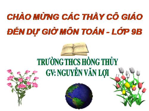 Chương II. §2. Hàm số bậc nhất
