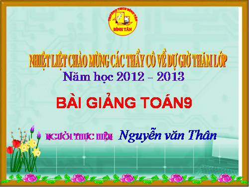 Chương II. §2. Hàm số bậc nhất