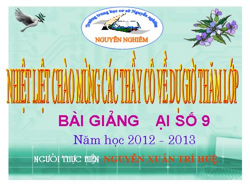 Chương II. §2. Hàm số bậc nhất
