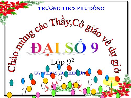 Chương I. §9. Căn bậc ba