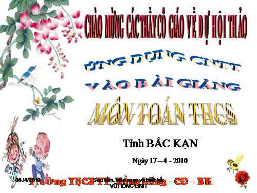 Chương II. §3. Đồ thị của hàm số y = ax + b (a ≠ 0)