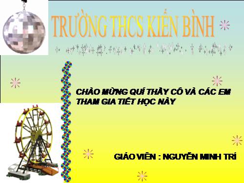 Chương IV. §7. Phương trình quy về phương trình bậc hai