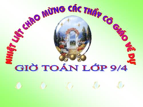 Chương IV. §6. Hệ thức Vi-ét và ứng dụng