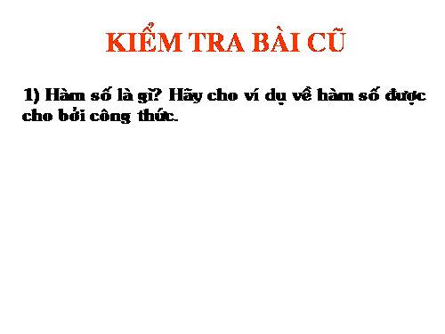 Chương II. §2. Hàm số bậc nhất