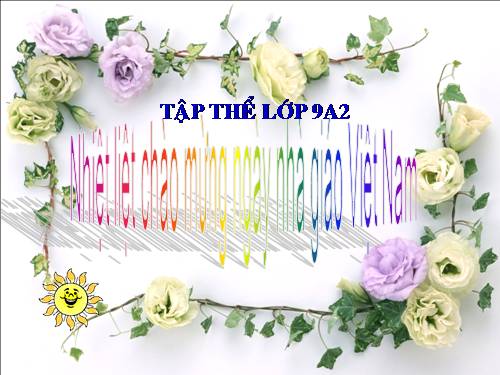 Chương II. §5. Hệ số góc của đường thẳng y = ax + b (a ≠ 0)