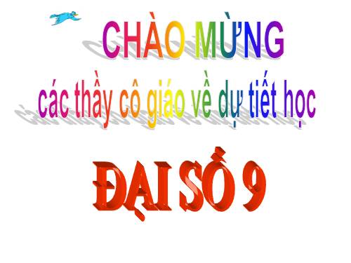 Chương IV. §7. Phương trình quy về phương trình bậc hai