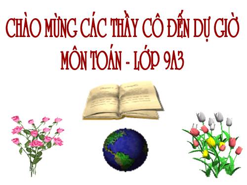 Chương IV. §1. Hàm số y = ax² (a ≠ 0)