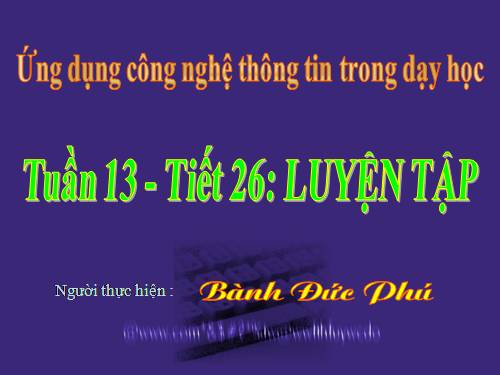 Chương II. §3. Đồ thị của hàm số y = ax + b (a ≠ 0)