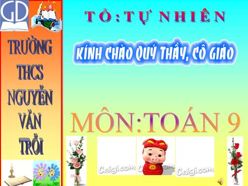 Chương I. §3. Liên hệ giữa phép nhân và phép khai phương