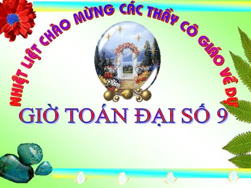 Chương IV. §6. Hệ thức Vi-ét và ứng dụng