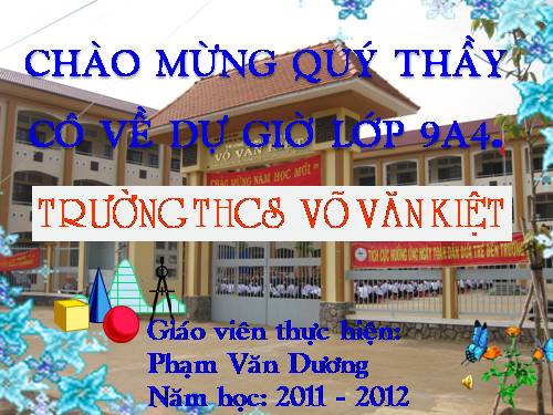 Chương IV. §2. Đồ thị của hàm số y = ax² (a ≠ 0)