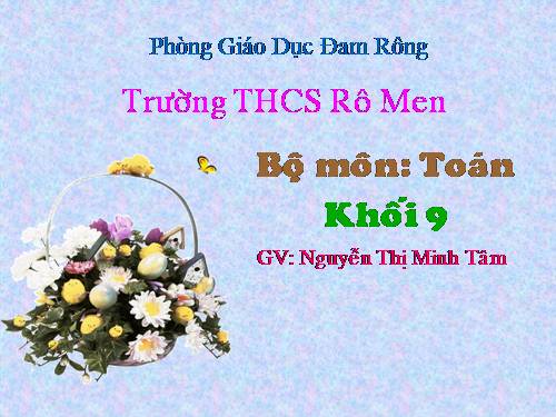 Chương IV. §4. Công thức nghiệm của phương trình bậc hai