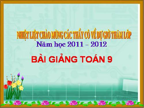 Chương II. §2. Hàm số bậc nhất