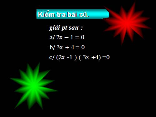 Chương IV. §3. Phương trình bậc hai một ẩn