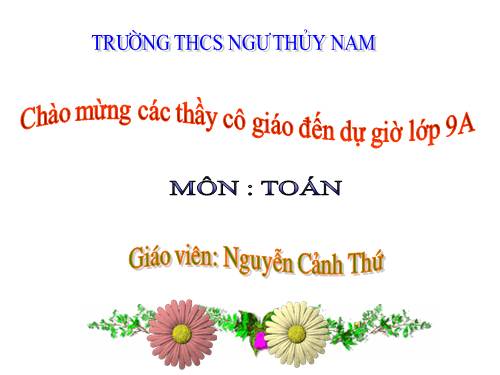 Chương III. §4. Giải hệ phương trình bằng phương pháp cộng đại số