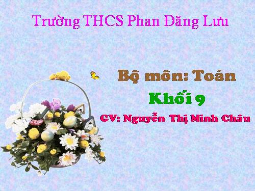 Chương IV. §4. Công thức nghiệm của phương trình bậc hai