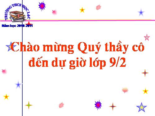 Chương IV. §3. Phương trình bậc hai một ẩn