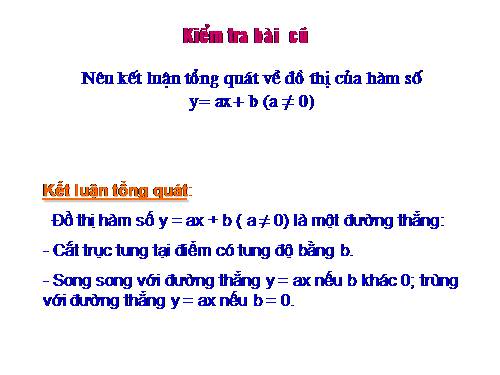 Chương II. §4. Đường thẳng song song và đường thẳng cắt nhau