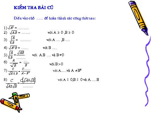 Chương I. §8. Rút gọn biểu thức chứa căn thức bậc hai
