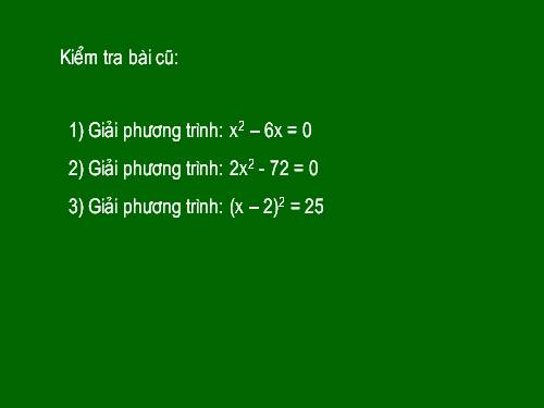 Chương IV. §4. Công thức nghiệm của phương trình bậc hai