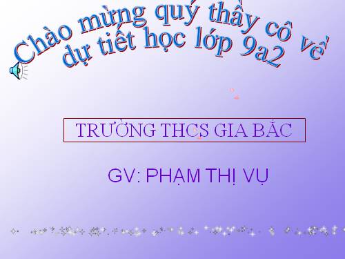 Chương II. §2. Hàm số bậc nhất