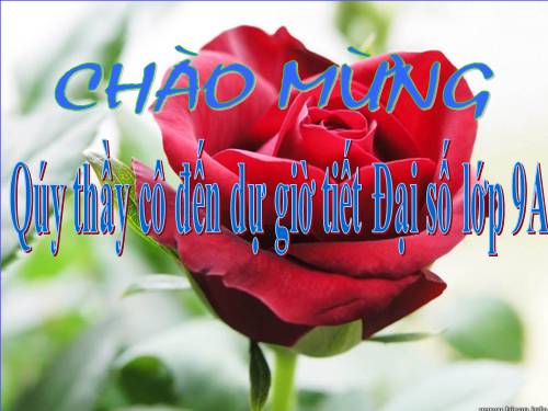 Chương III. §2. Hệ hai phương trình bậc nhất hai ẩn