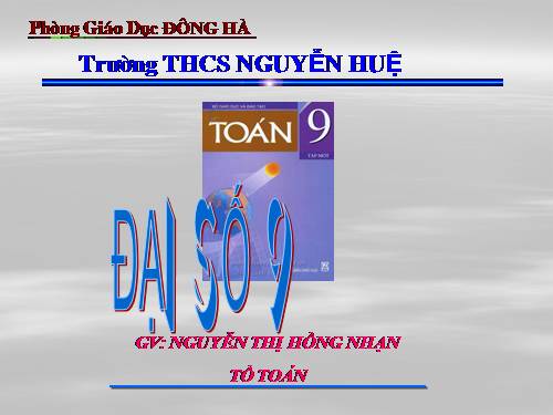 Ôn tập Chương I. Căn bậc hai. Căn bậc ba