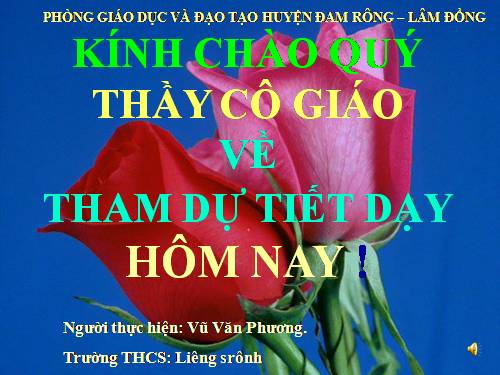 Chương II. §5. Hệ số góc của đường thẳng y = ax + b (a ≠ 0)
