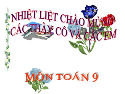 Chương II. §5. Hệ số góc của đường thẳng y = ax + b (a ≠ 0)