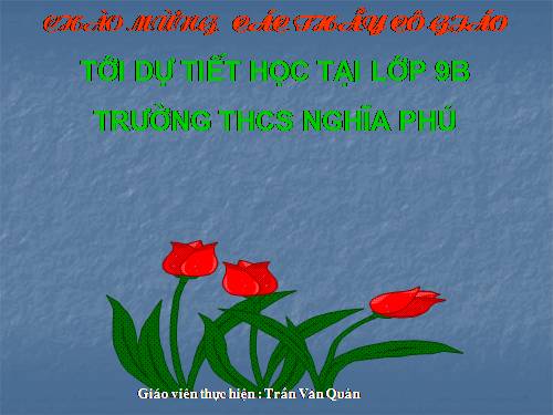 Chương II. §4. Đường thẳng song song và đường thẳng cắt nhau